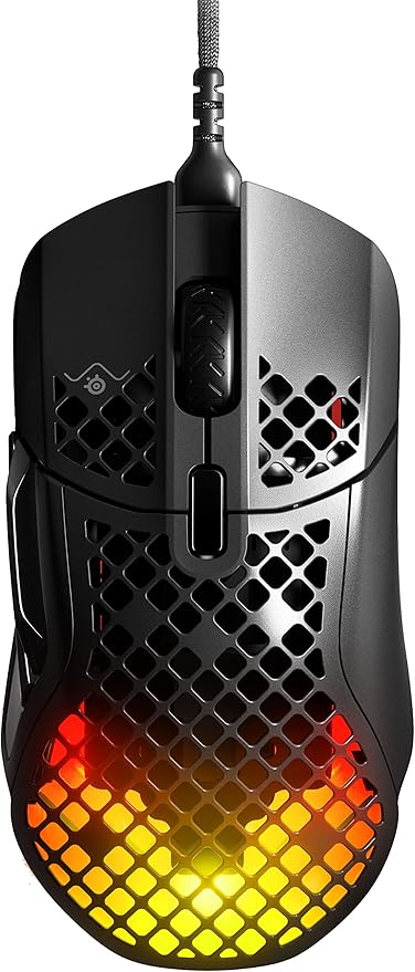 SteelSeries Aerox 5 Gaming-Maus – Ultraleichte 66 g – 9 programmierbare ...